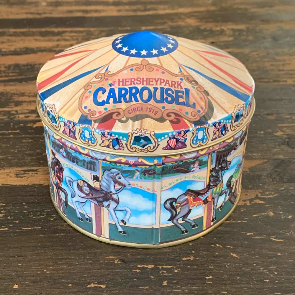 Hersheys carousel tin